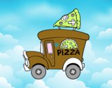 Food truck de pizza