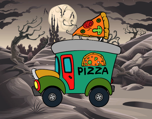 Food truck de pizza