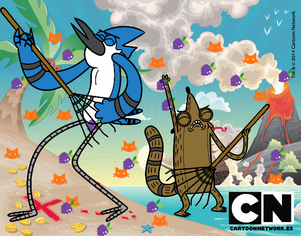 Mordecai y Rigby