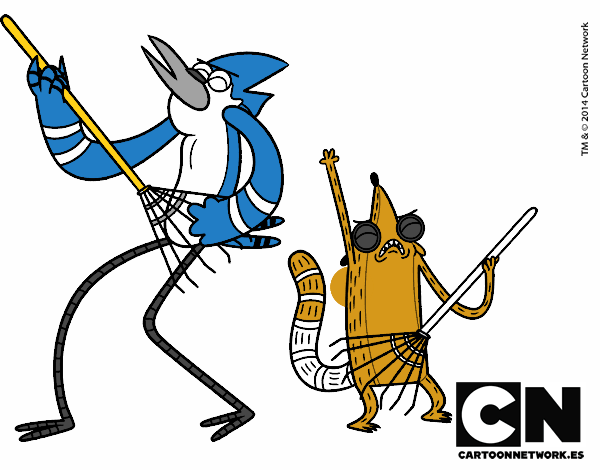 Mordecai y Rigby