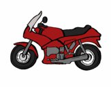 Dibujo Motocicleta pintado por kjdfshiudf