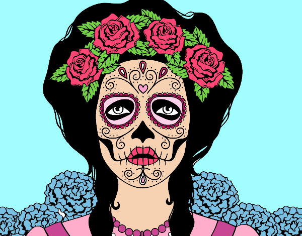 Mujer calavera mejicana