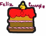 Pastel de cumpleaños