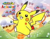 Pikachu en Pokémon Art Academy