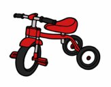 Dibujo Triciclo para niños pintado por kjdfshiudf