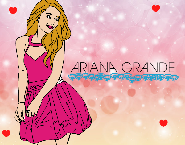 Dibujo Ariana Grande pintado por Martina22