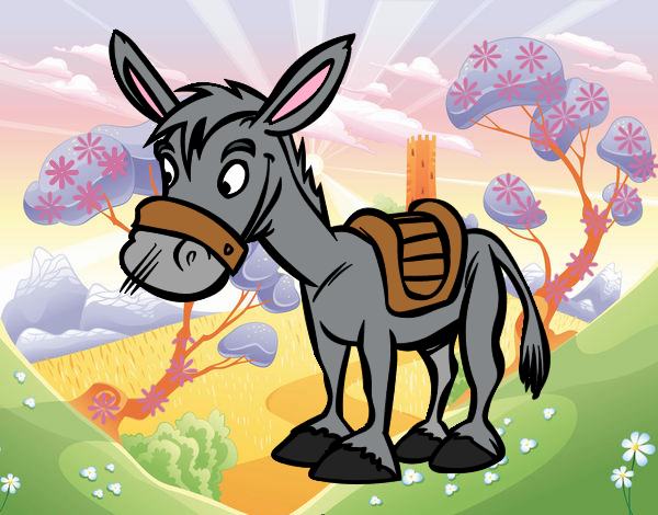 Burro de granja