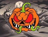 Calabaza terrorífica