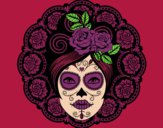 Calavera mejicana femenina