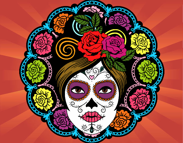 Calavera mejicana femenina