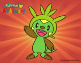 Chespin saludando