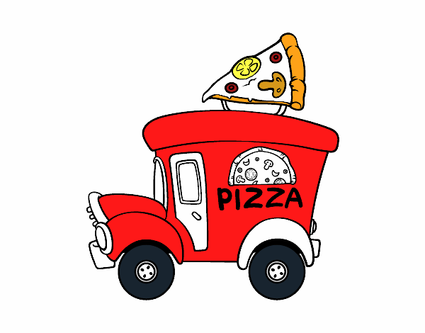 Food truck de pizza