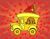 Food truck de pizza