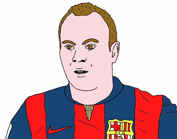 Iniesta del Barça