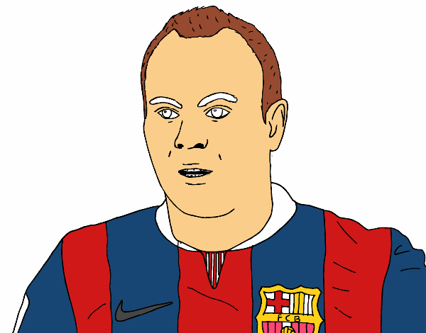 Iniesta del Barça