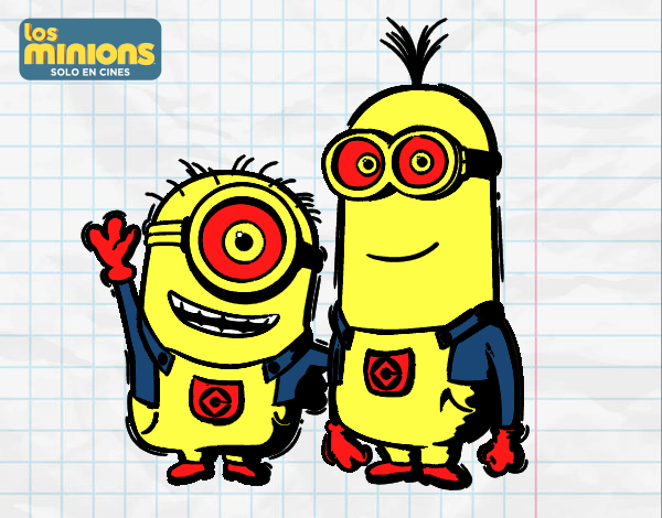 Minions - Carl y Kevin