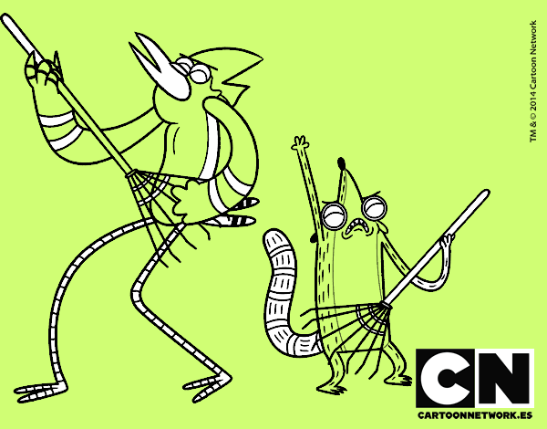 Mordecai y Rigby