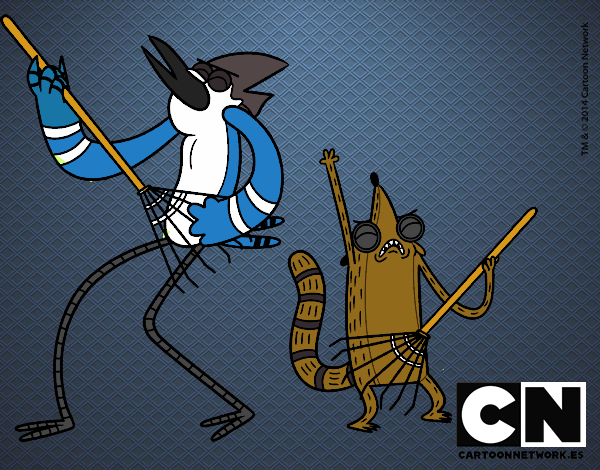 Mordecai y Rigby