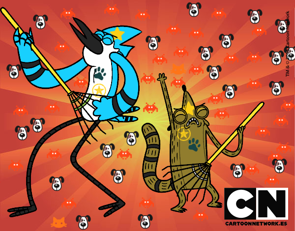 Mordecai y Rigby