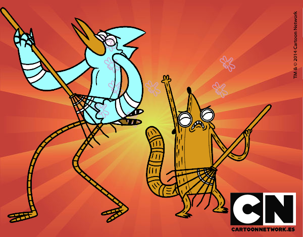 Mordecai y Rigby