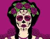 Mujer calavera mejicana