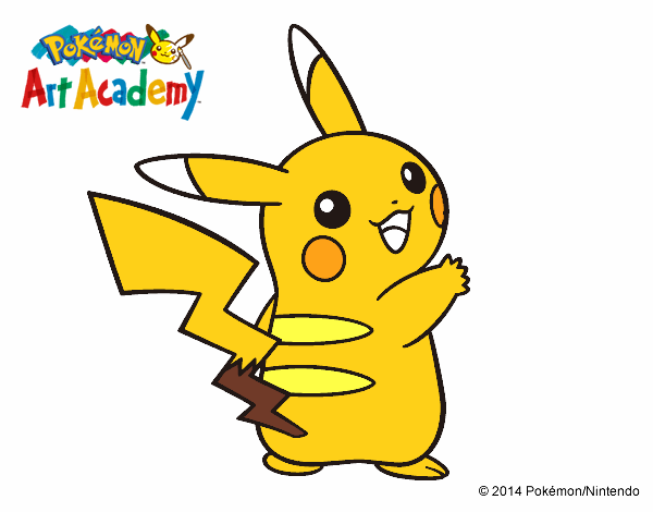 Pikachu de espaldas