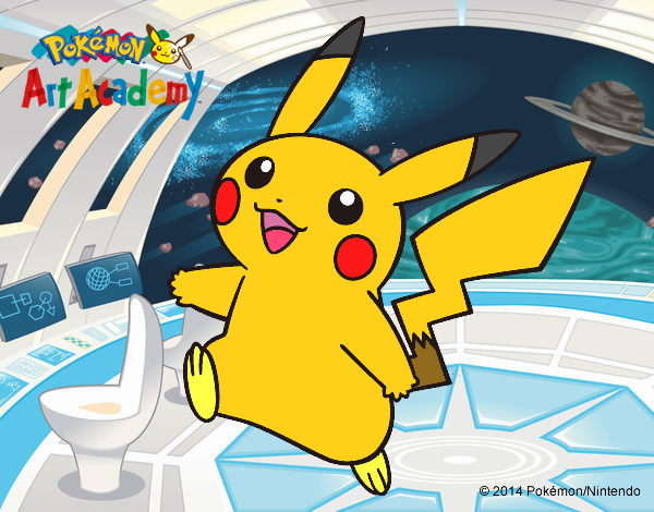 Pikachu en Pokémon Art Academy