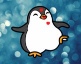 Pingüino bailando