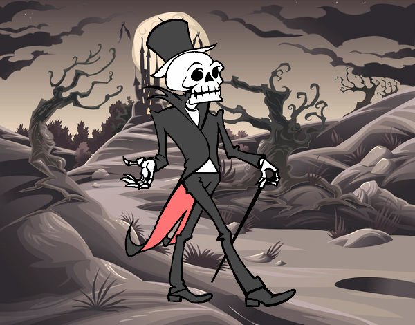 Señor esqueleto