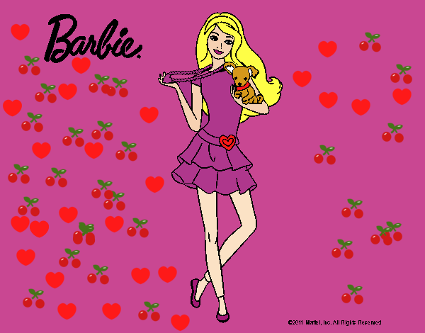 Barbie y su mascota