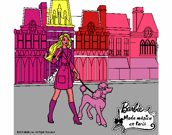 Barbie y su perrita