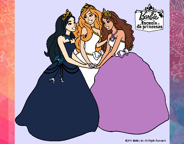 Barbie y sus amigas princesas