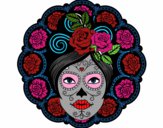 Calavera mejicana femenina