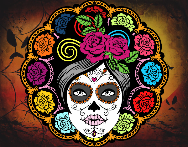 Calavera mejicana femenina