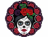 Calavera mejicana femenina