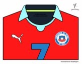 Camiseta del mundial de fútbol 2014 de Chile