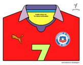 Camiseta del mundial de fútbol 2014 de Chile