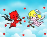 Diablo y cupido