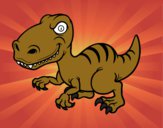 Dinosaurio velociraptor