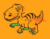 Dinosaurio velociraptor