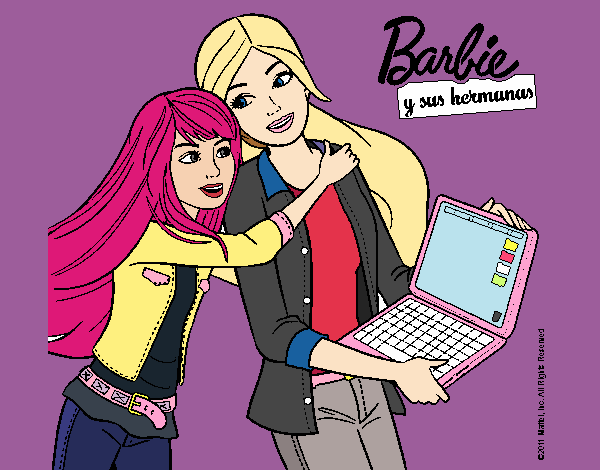 El nuevo portátil de Barbie