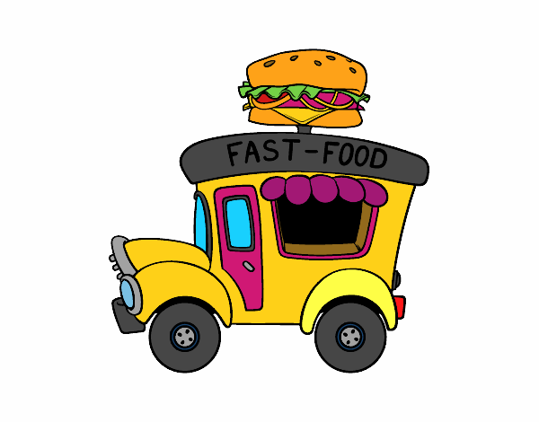 Food truck de hamburguesas