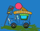 Food truck de helados