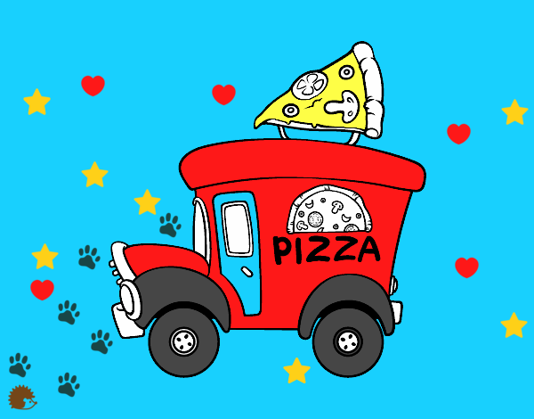 Food truck de pizza