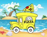 Food truck de pizza