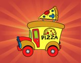 Food truck de pizza