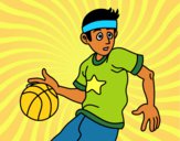 Jugador de básquet junior