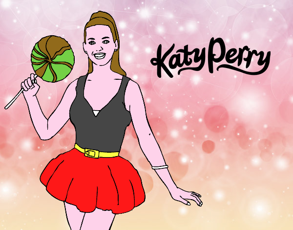 Katy Perry con piruleta