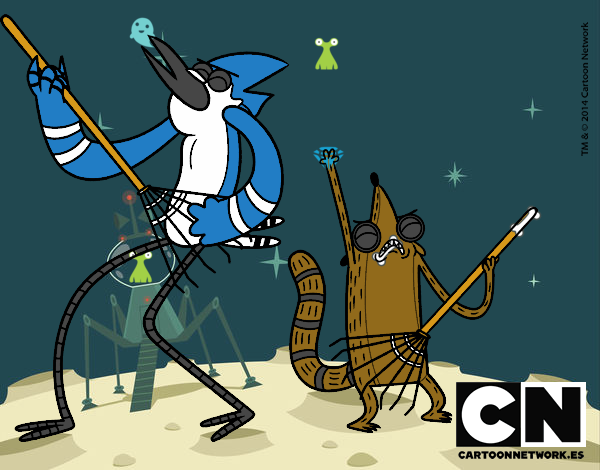 Mordecai y Rigby