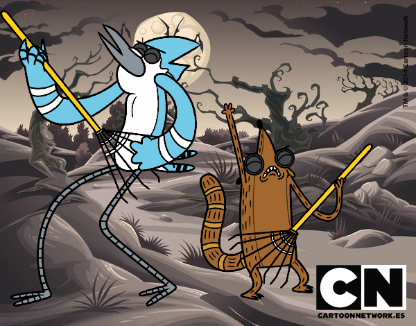 Mordecai y Rigby